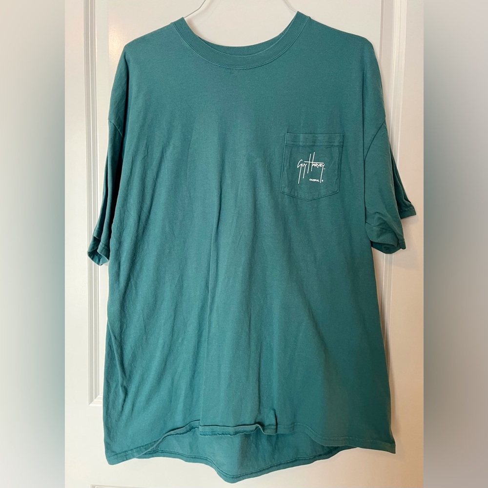 Guy Harvey Teal Short Sleeve Tee